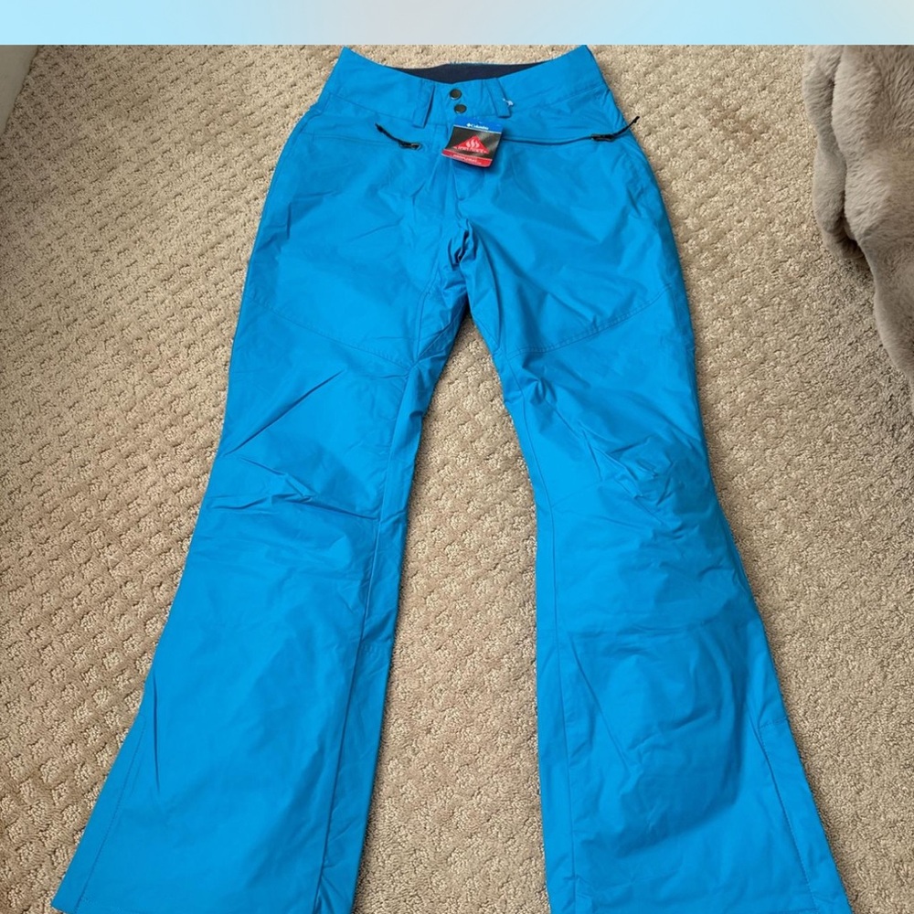 Columbia Aqua Blue Omni-Heat Pants XS